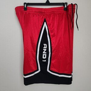 New Mens Basketball Shorts by And1.** Elastic Waist Size 3XL.